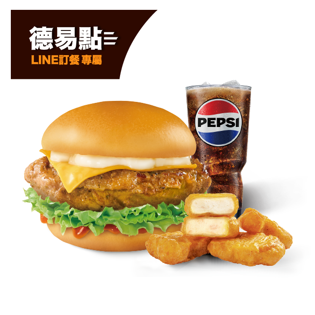 嫩煎雞腿獨享餐